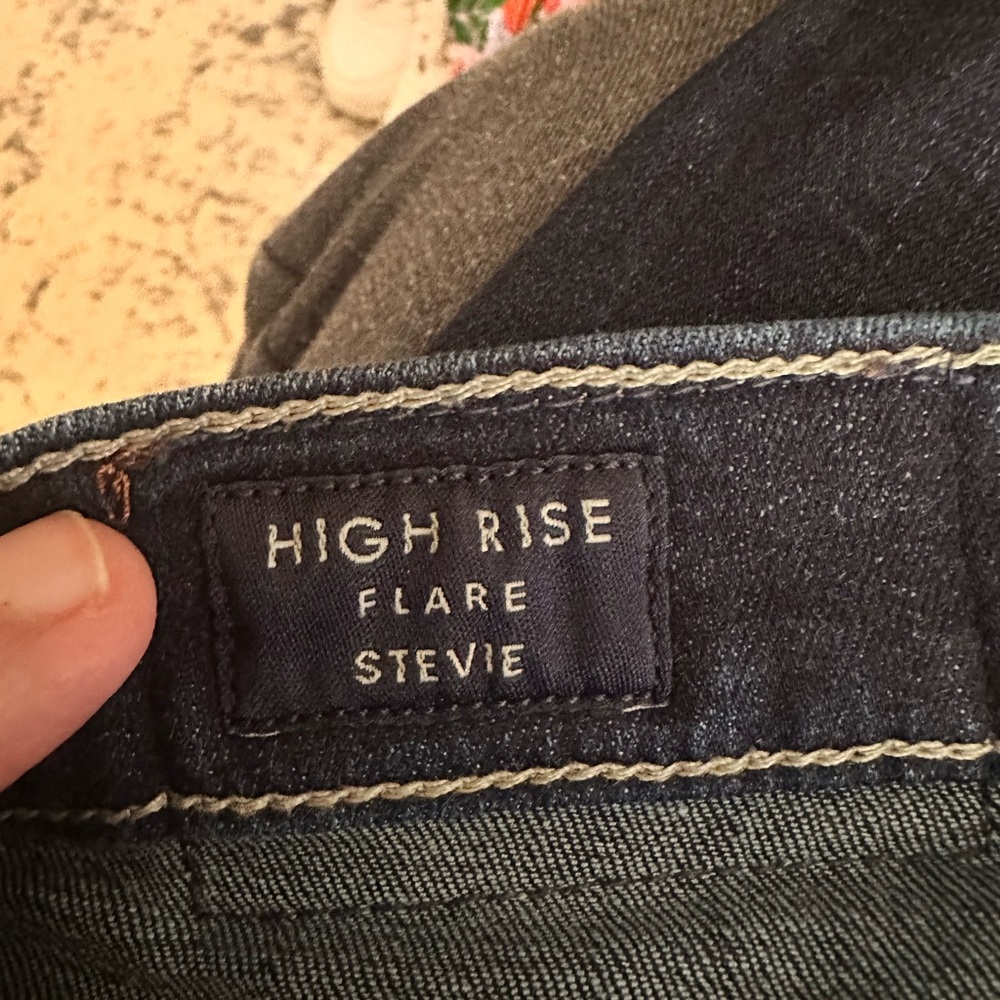 Lucky Brand High Rise Stevie Flare Jeans 14/32 - Picture 2 of 3